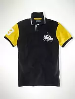 t-shirt man ralph lauren createur 2013 ralph lauren tee shirt star3 noir jaune